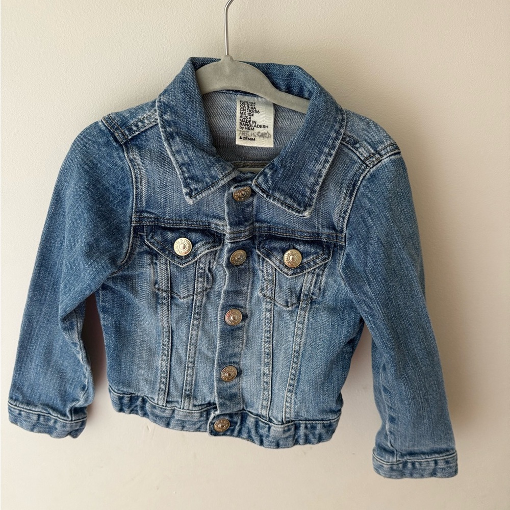 H&M Light Blue Kids Denim Jacket